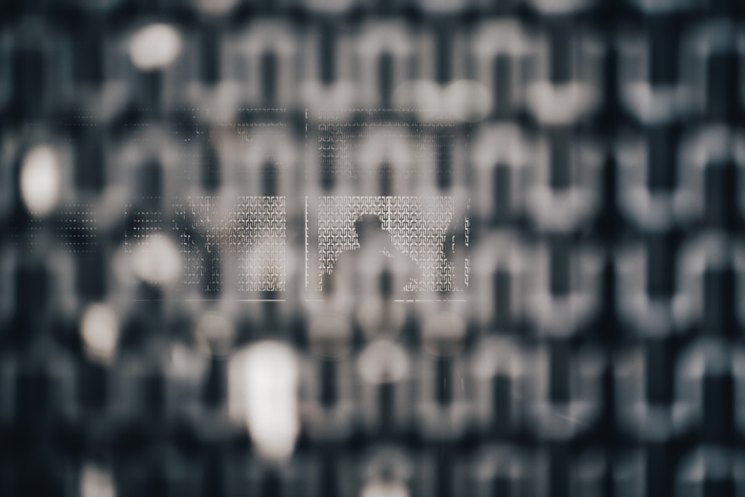 Abstract digital data visualization.
