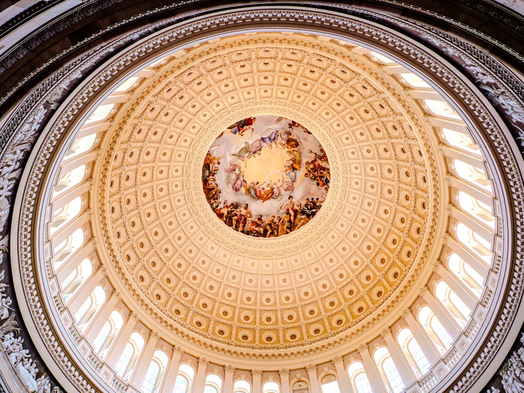 Senate chamber hallway.