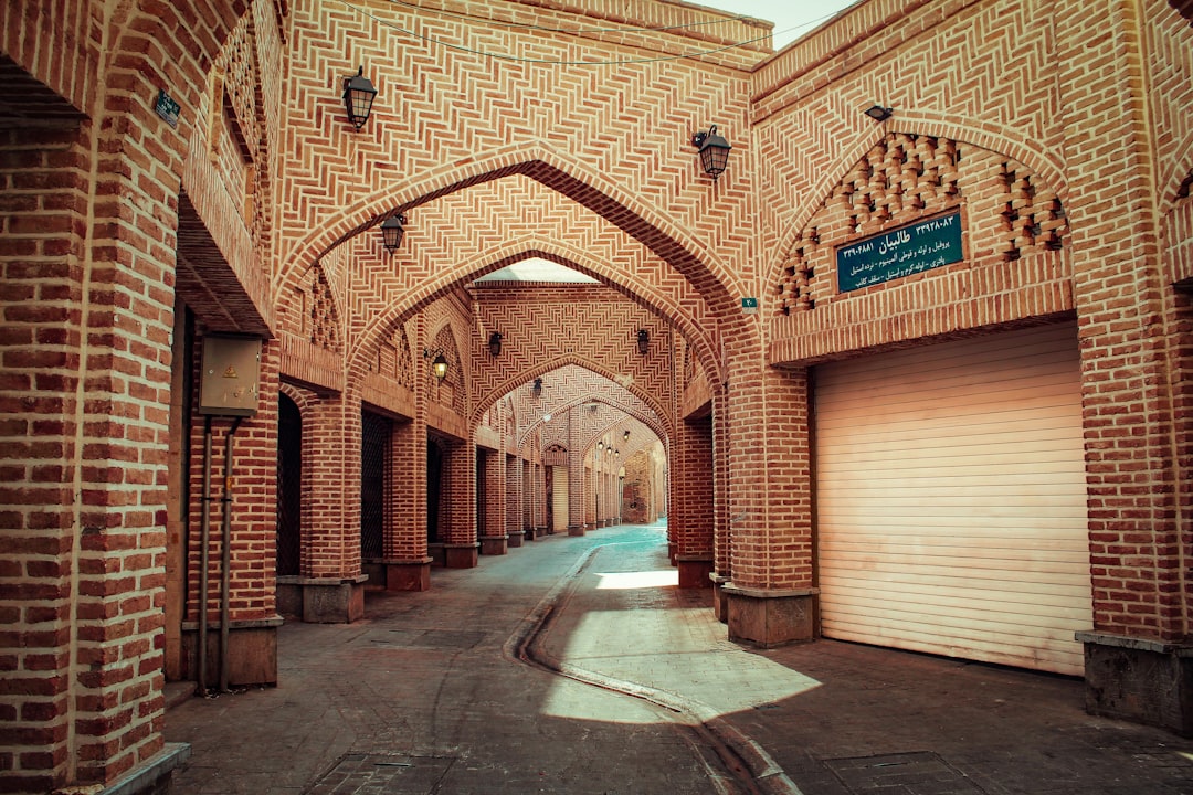 Iranian government complex during leadership transition