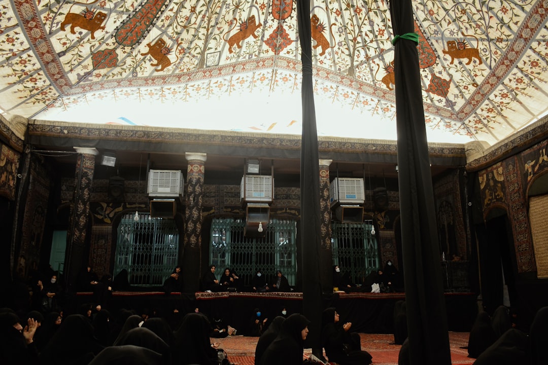 Iranian government assembly hall during formal session
