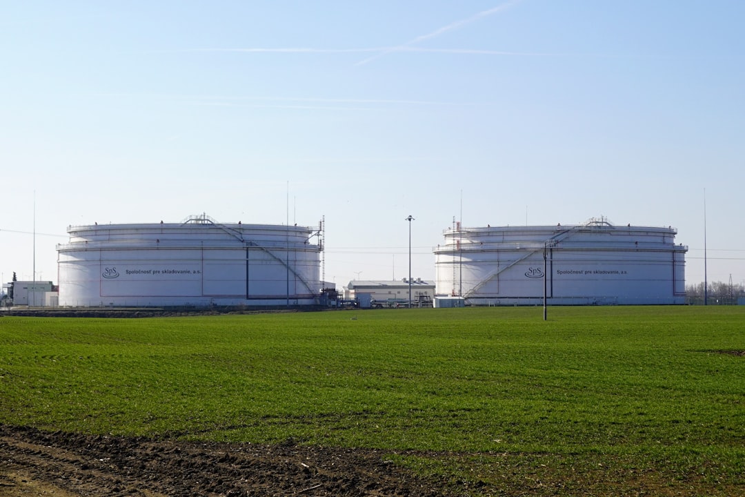 Industrial oil infrastructure.