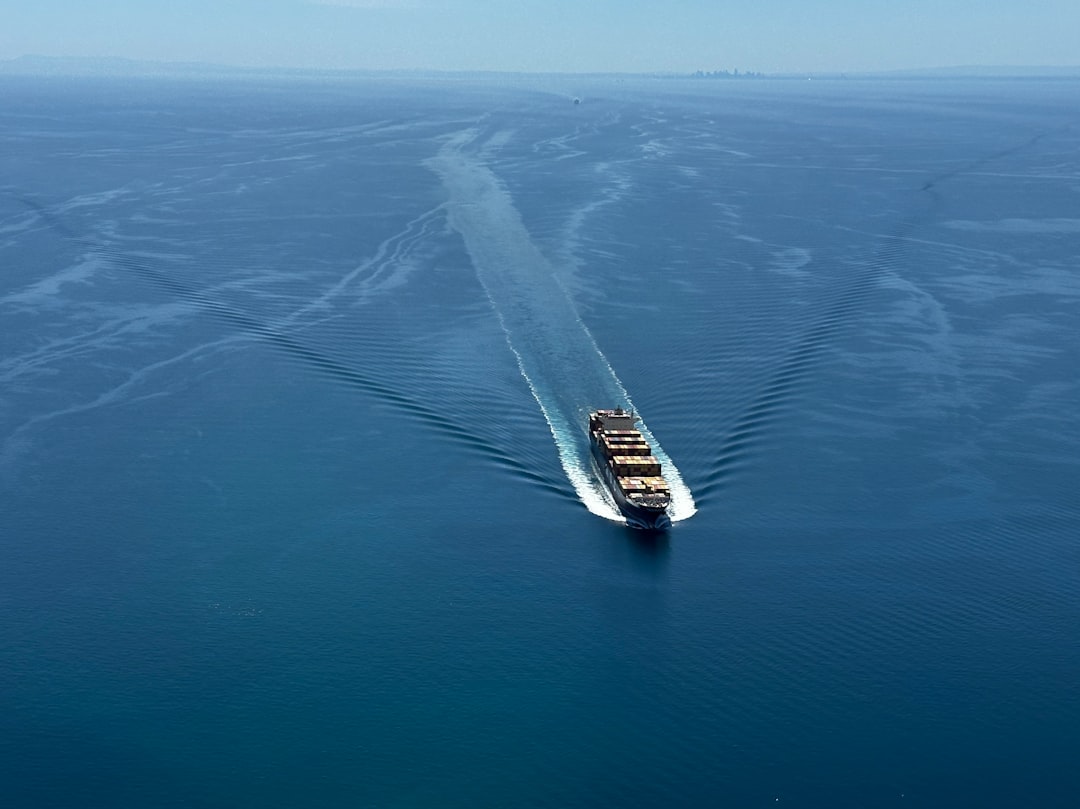 Critical shipping lanes in the Strait of Hormuz