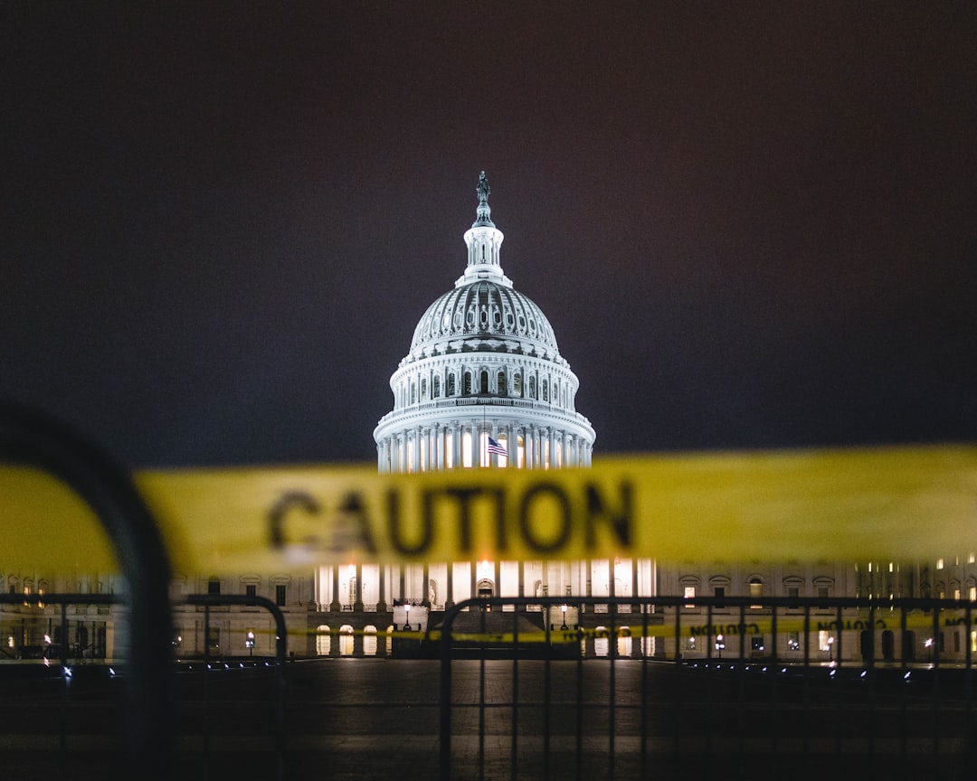 US Capitol building during emergency legislative session