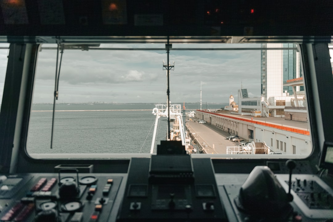 Ship's bridge during maritime transit