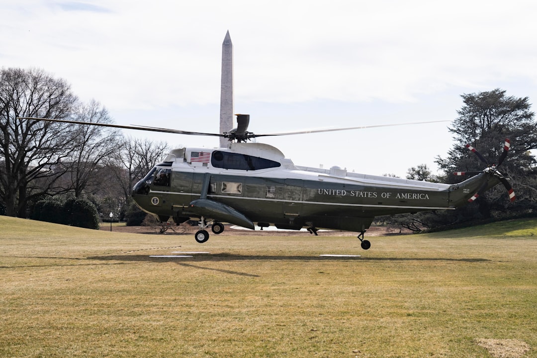 Government aircraft at Washington DC airport