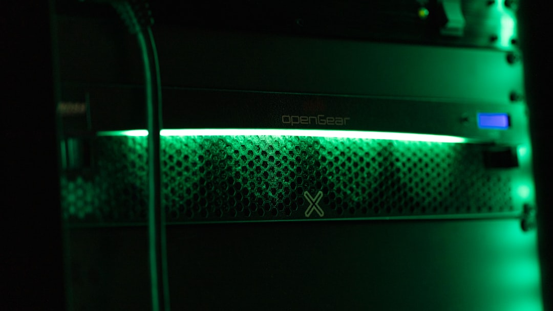 Rows of server racks in a high-security facility