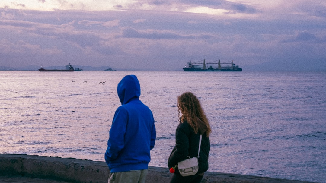 A large oil tanker vessel on the open ocean.